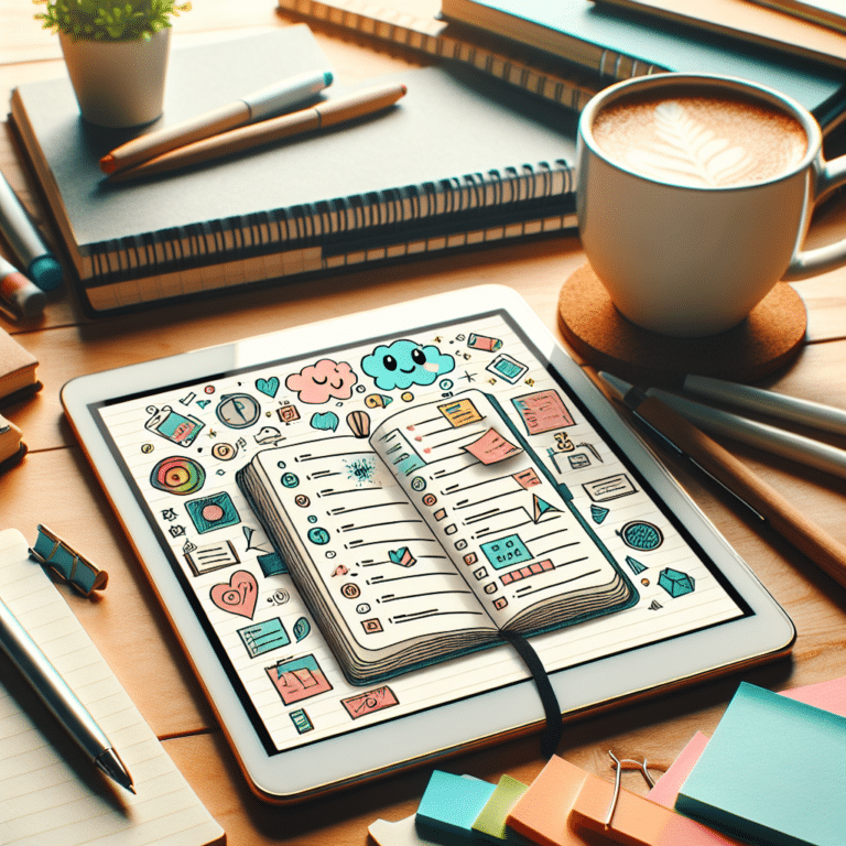 Notion Digital Bullet Journal for Students