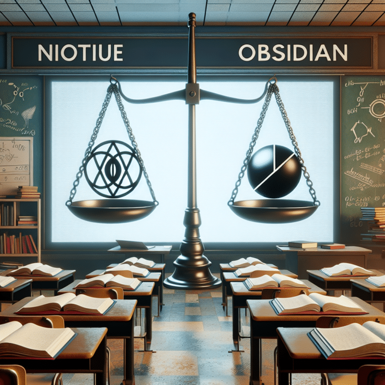 Comparison of Notion vs Obsidian for Students 2026